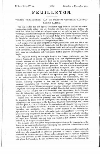 Eerste pagina van het artikel zoals het is gepubliceerd in het tijdschrift