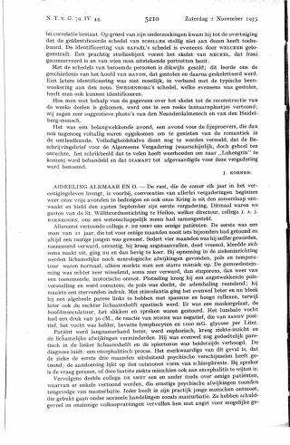 Eerste pagina van het artikel zoals het is gepubliceerd in het tijdschrift