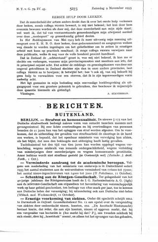 Eerste pagina van het artikel zoals het is gepubliceerd in het tijdschrift