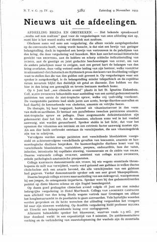 Eerste pagina van het artikel zoals het is gepubliceerd in het tijdschrift