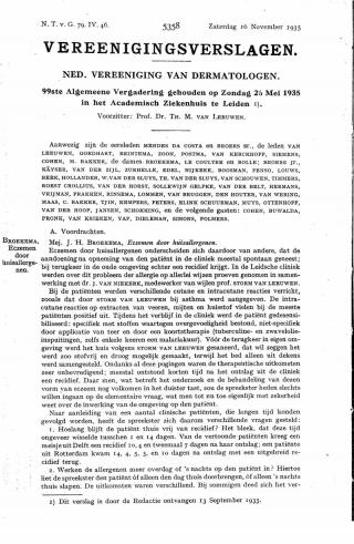 Eerste pagina van het artikel zoals het is gepubliceerd in het tijdschrift