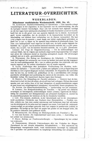 Eerste pagina van het artikel zoals het is gepubliceerd in het tijdschrift