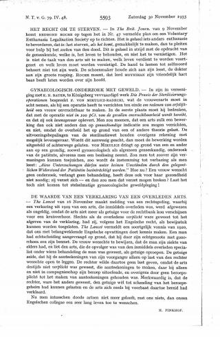 Eerste pagina van het artikel zoals het is gepubliceerd in het tijdschrift