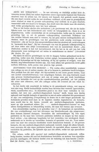 Eerste pagina van het artikel zoals het is gepubliceerd in het tijdschrift