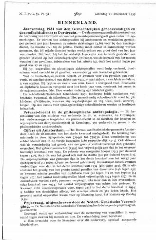 Eerste pagina van het artikel zoals het is gepubliceerd in het tijdschrift