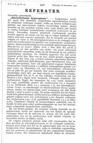 Eerste pagina van het artikel zoals het is gepubliceerd in het tijdschrift