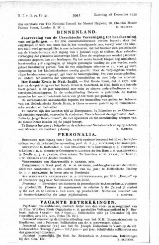 Eerste pagina van het artikel zoals het is gepubliceerd in het tijdschrift