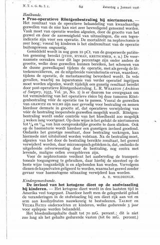 Eerste pagina van het artikel zoals het is gepubliceerd in het tijdschrift