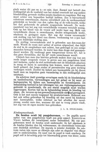 Eerste pagina van het artikel zoals het is gepubliceerd in het tijdschrift