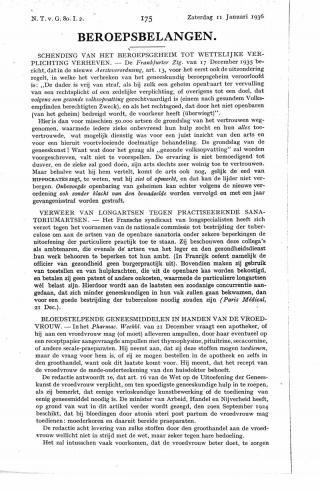 Eerste pagina van het artikel zoals het is gepubliceerd in het tijdschrift