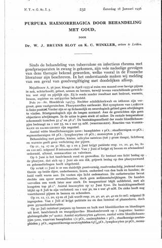 Eerste pagina van het artikel zoals het is gepubliceerd in het tijdschrift