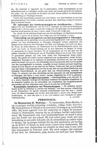 Eerste pagina van het artikel zoals het is gepubliceerd in het tijdschrift