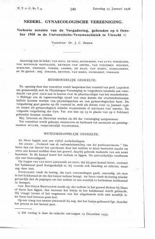 Eerste pagina van het artikel zoals het is gepubliceerd in het tijdschrift