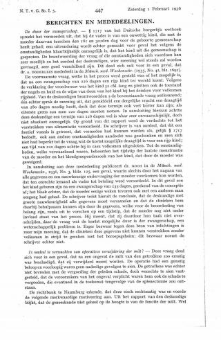 Eerste pagina van het artikel zoals het is gepubliceerd in het tijdschrift