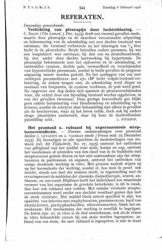 Eerste pagina van het artikel zoals het is gepubliceerd in het tijdschrift