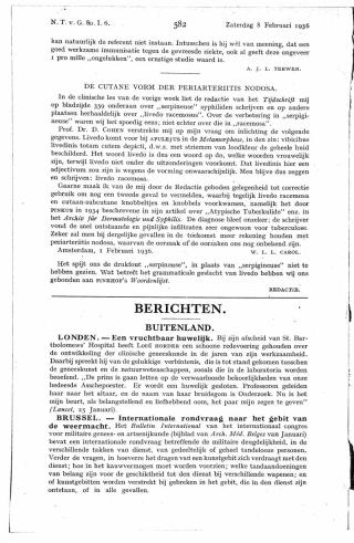 Eerste pagina van het artikel zoals het is gepubliceerd in het tijdschrift