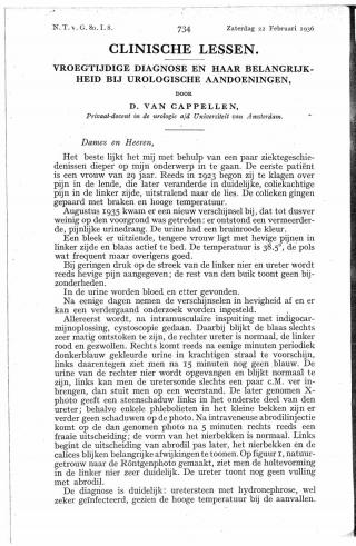 Eerste pagina van het artikel zoals het is gepubliceerd in het tijdschrift