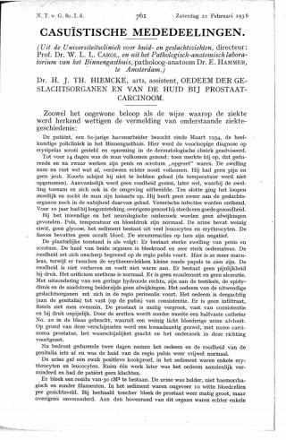 Eerste pagina van het artikel zoals het is gepubliceerd in het tijdschrift