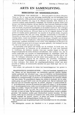 Eerste pagina van het artikel zoals het is gepubliceerd in het tijdschrift