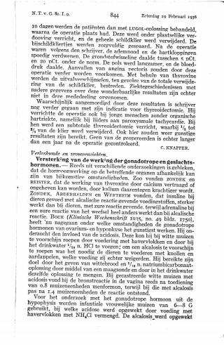 Eerste pagina van het artikel zoals het is gepubliceerd in het tijdschrift