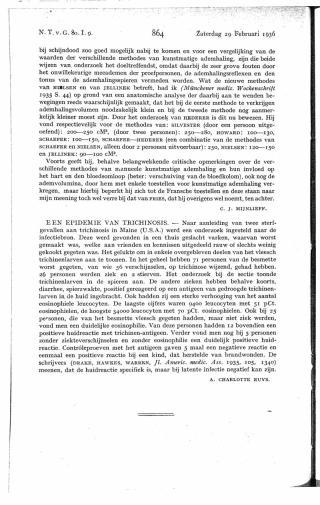 Eerste pagina van het artikel zoals het is gepubliceerd in het tijdschrift