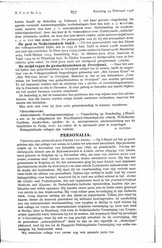 Eerste pagina van het artikel zoals het is gepubliceerd in het tijdschrift