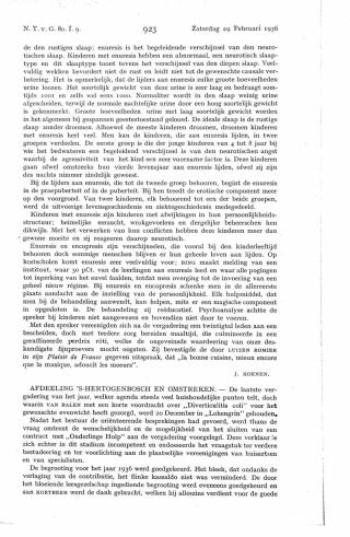 Eerste pagina van het artikel zoals het is gepubliceerd in het tijdschrift