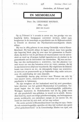 Eerste pagina van het artikel zoals het is gepubliceerd in het tijdschrift