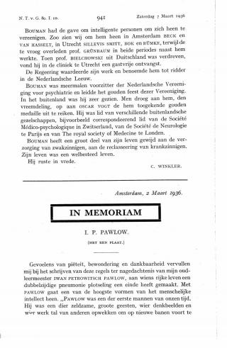 Eerste pagina van het artikel zoals het is gepubliceerd in het tijdschrift