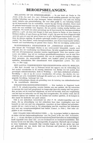 Eerste pagina van het artikel zoals het is gepubliceerd in het tijdschrift