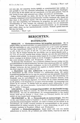 Eerste pagina van het artikel zoals het is gepubliceerd in het tijdschrift