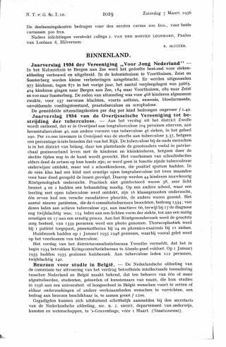 Eerste pagina van het artikel zoals het is gepubliceerd in het tijdschrift