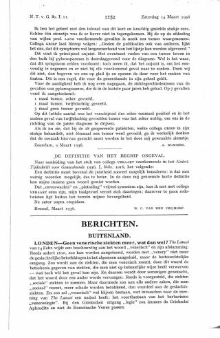 Eerste pagina van het artikel zoals het is gepubliceerd in het tijdschrift