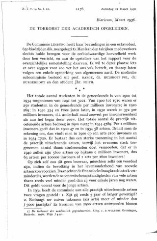 Eerste pagina van het artikel zoals het is gepubliceerd in het tijdschrift