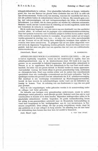 Eerste pagina van het artikel zoals het is gepubliceerd in het tijdschrift