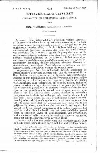 Eerste pagina van het artikel zoals het is gepubliceerd in het tijdschrift