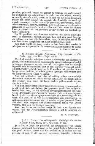 Eerste pagina van het artikel zoals het is gepubliceerd in het tijdschrift