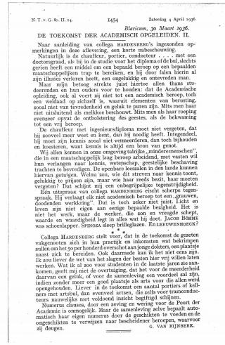 Eerste pagina van het artikel zoals het is gepubliceerd in het tijdschrift