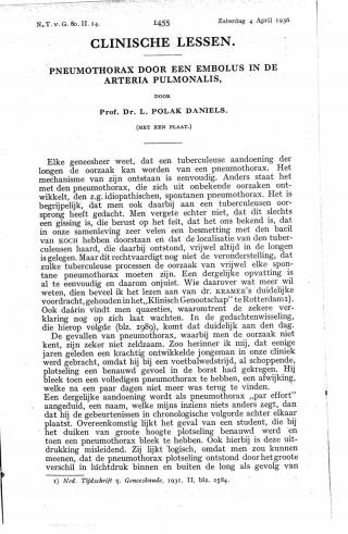 Eerste pagina van het artikel zoals het is gepubliceerd in het tijdschrift