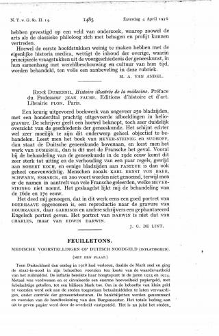 Eerste pagina van het artikel zoals het is gepubliceerd in het tijdschrift