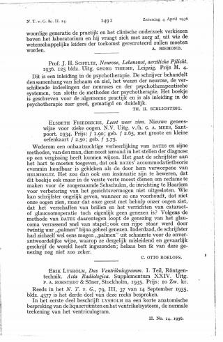 Eerste pagina van het artikel zoals het is gepubliceerd in het tijdschrift