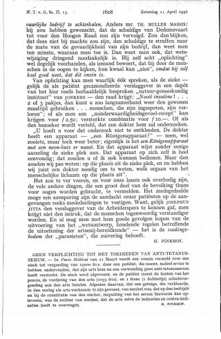 Eerste pagina van het artikel zoals het is gepubliceerd in het tijdschrift