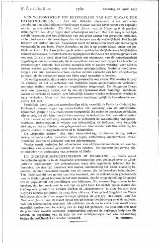 Eerste pagina van het artikel zoals het is gepubliceerd in het tijdschrift