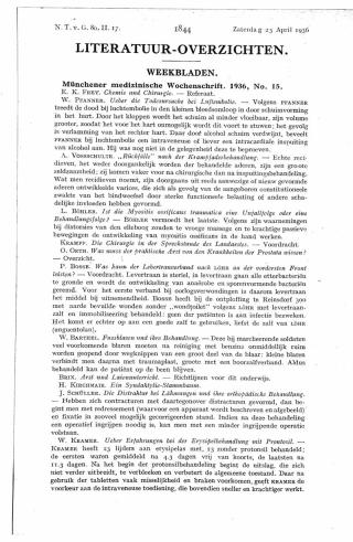 Eerste pagina van het artikel zoals het is gepubliceerd in het tijdschrift