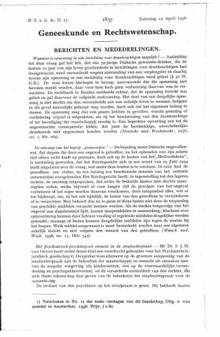 Eerste pagina van het artikel zoals het is gepubliceerd in het tijdschrift