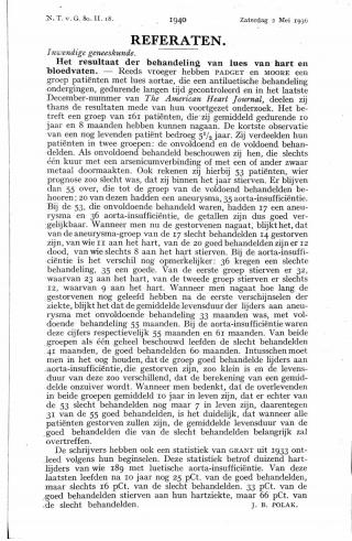 Eerste pagina van het artikel zoals het is gepubliceerd in het tijdschrift