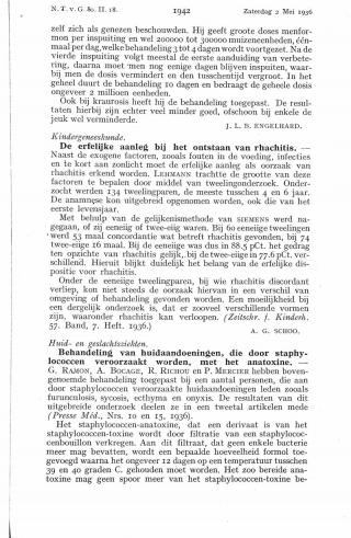 Eerste pagina van het artikel zoals het is gepubliceerd in het tijdschrift