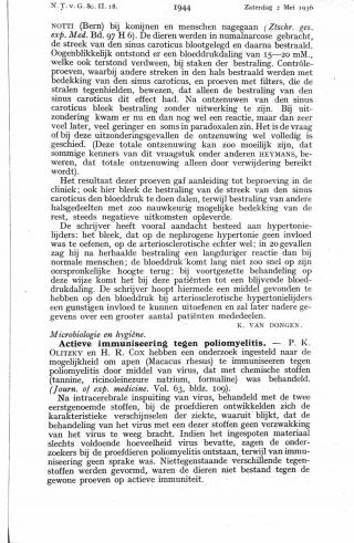 Eerste pagina van het artikel zoals het is gepubliceerd in het tijdschrift