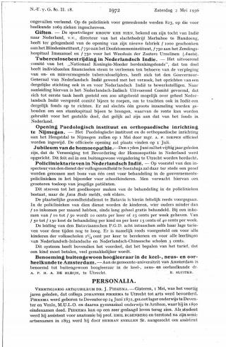 Eerste pagina van het artikel zoals het is gepubliceerd in het tijdschrift