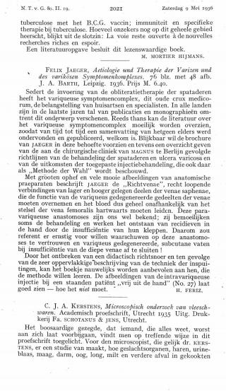 Eerste pagina van het artikel zoals het is gepubliceerd in het tijdschrift